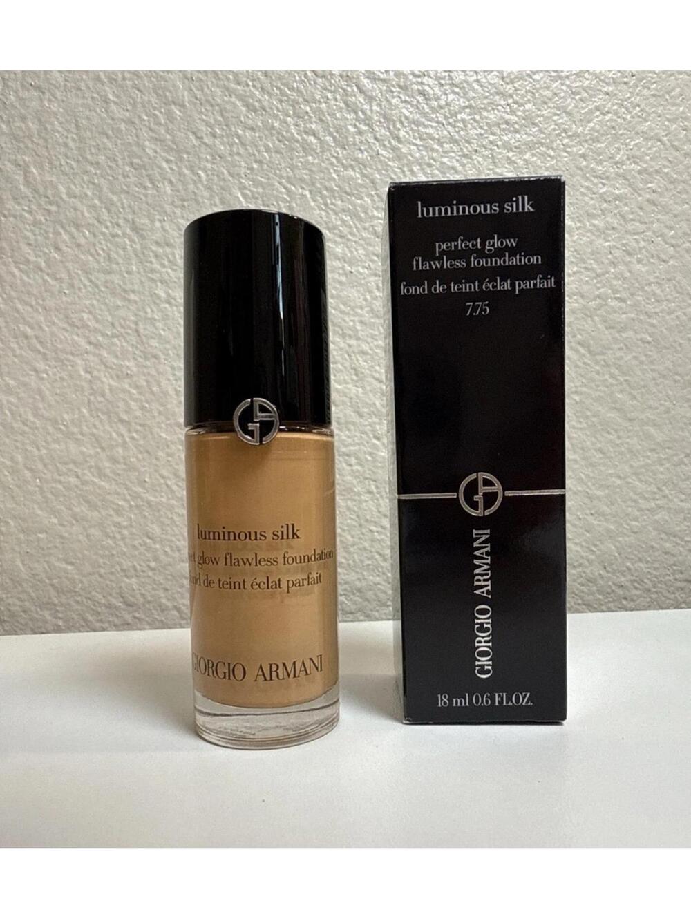 Giorgio Armani Luminous Silk Foundation Travel Size 18ml Shade 7.75
